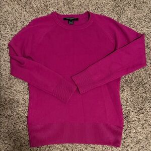 French Connection Fuchsia Crewneck Sweater